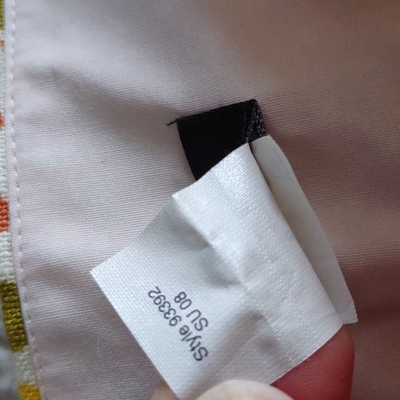 J. Crew Size 6 100% Linen Yellow Boho Print Mini Skirt With Pockets - Picture 4 of 15